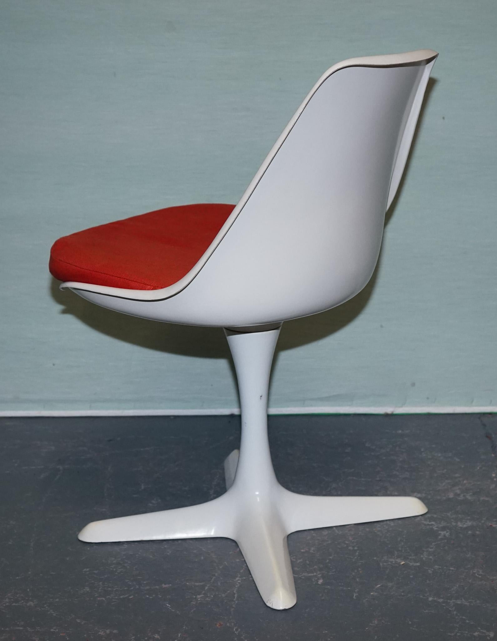 VINTAGE 1960s ARKANA BY MAURICE BURKE SET OF 5 DINING CHAIRS For Sale 3