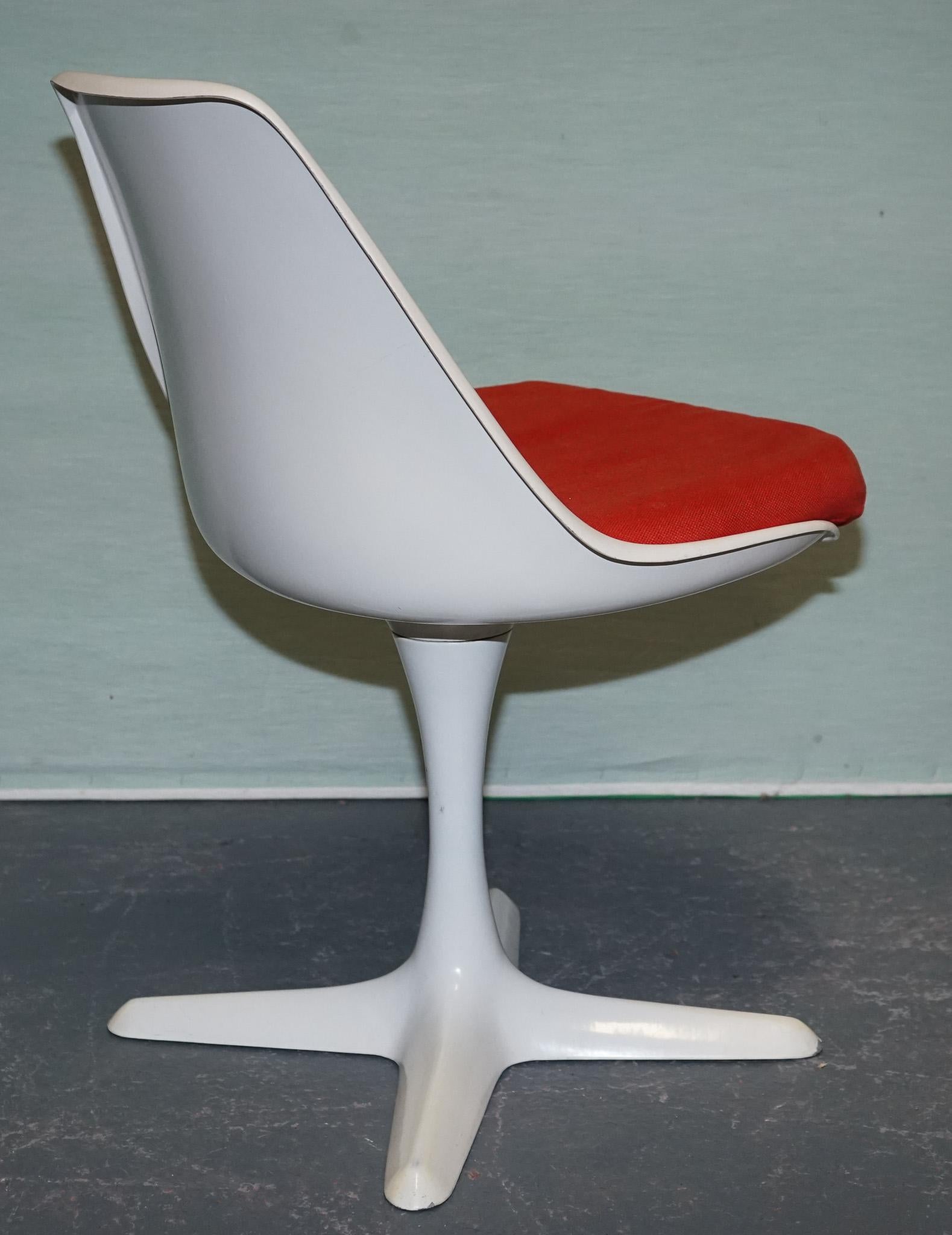 VINTAGE 1960s ARKANA BY MAURICE BURKE SET OF 5 DINING CHAIRS For Sale 4