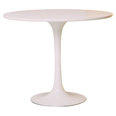 Table de salle à manger vintage en tulipe ronde Arkana des années 1960 par Maurice Burke