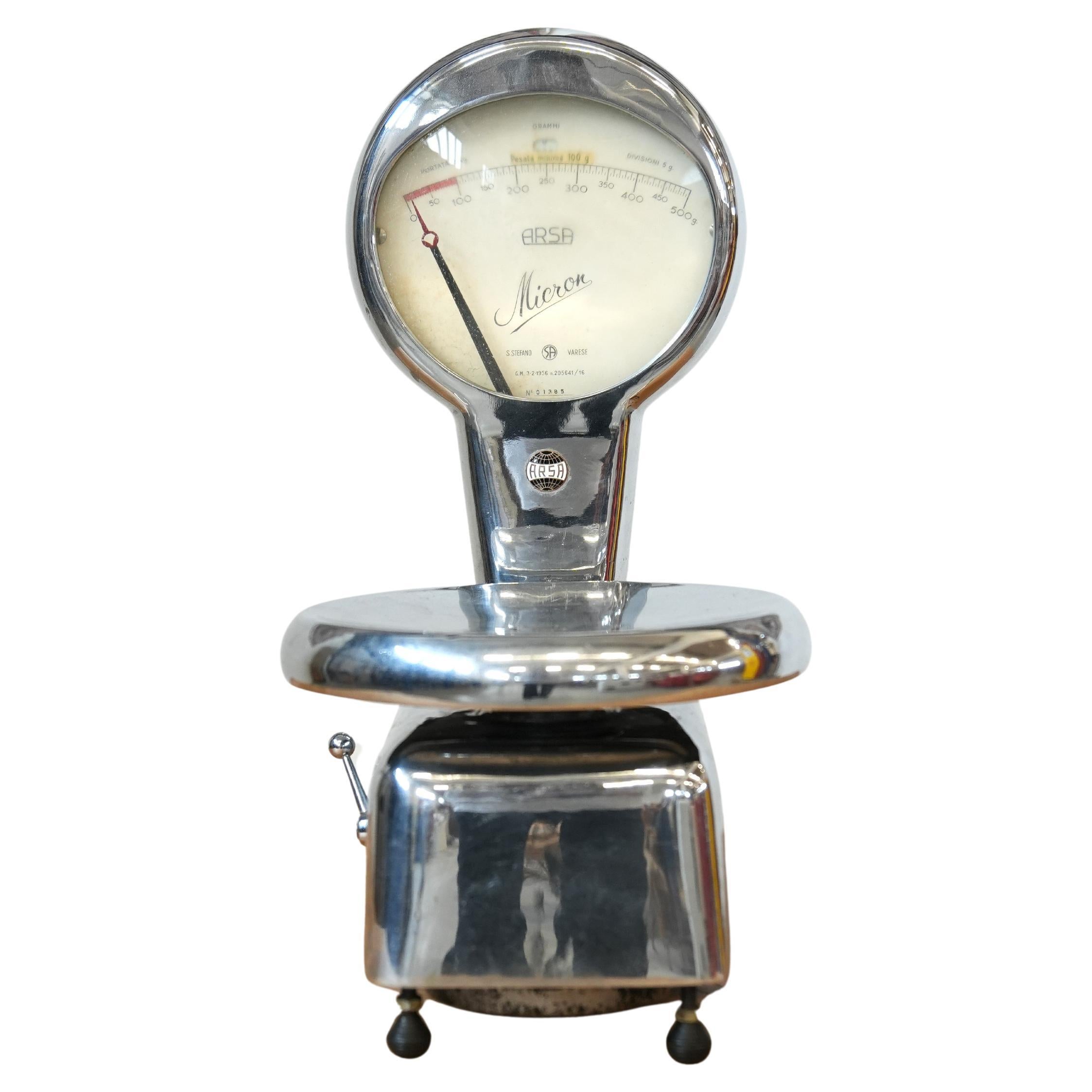 Vintage 1960s Arsa "Micron" Scale - Retro Italian Charm For Sale