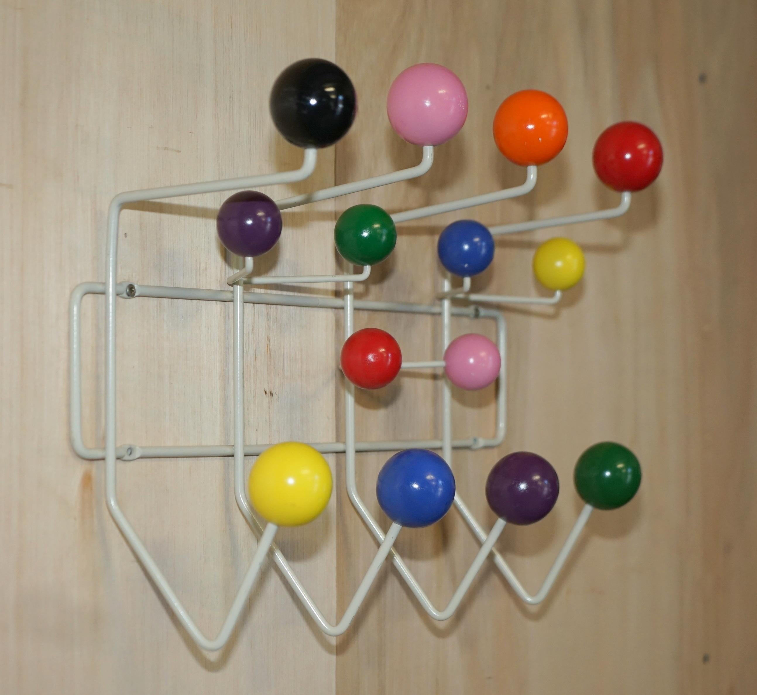 Vintage 1960's Atomic Coat Rack for Hats Scarves Coats & Gloves Very Space Age 5