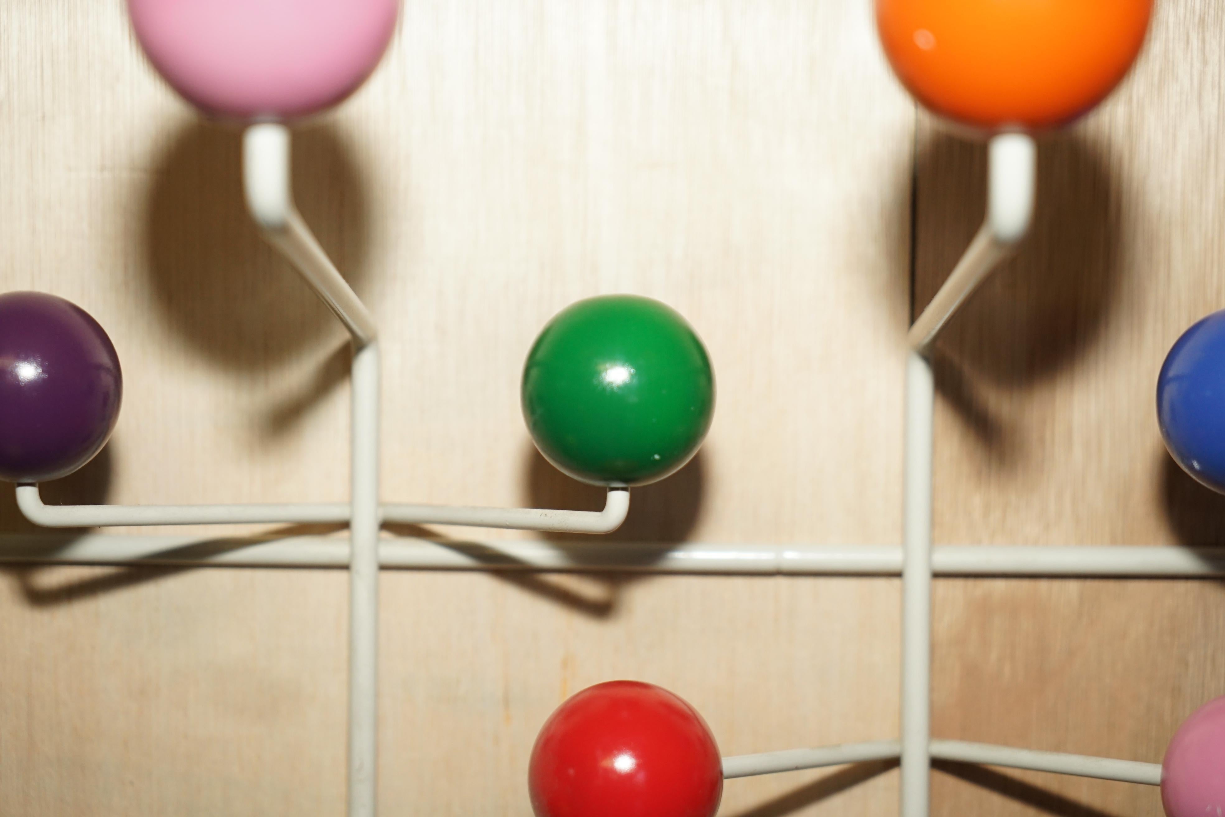 Hand-Crafted Vintage 1960's Atomic Coat Rack for Hats Scarves Coats & Gloves Very Space Age