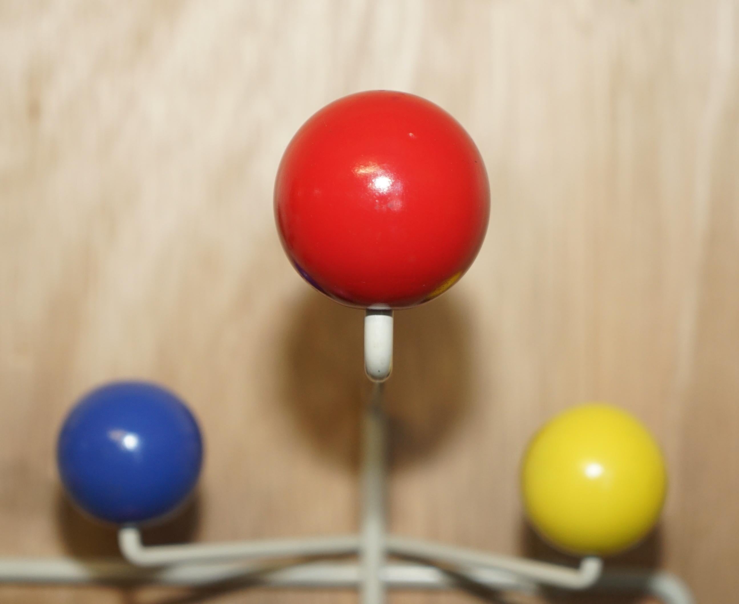Mid-20th Century Vintage 1960's Atomic Coat Rack for Hats Scarves Coats & Gloves Very Space Age