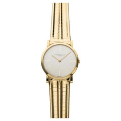 Vintage 1960s Audemars Piguet Ultra Thin 18K YG 5043 Manual White 36mm