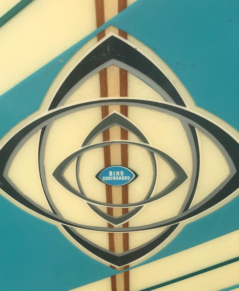 Vintage 1960s Bing Surfboards Competition Longboard at 1stDibs