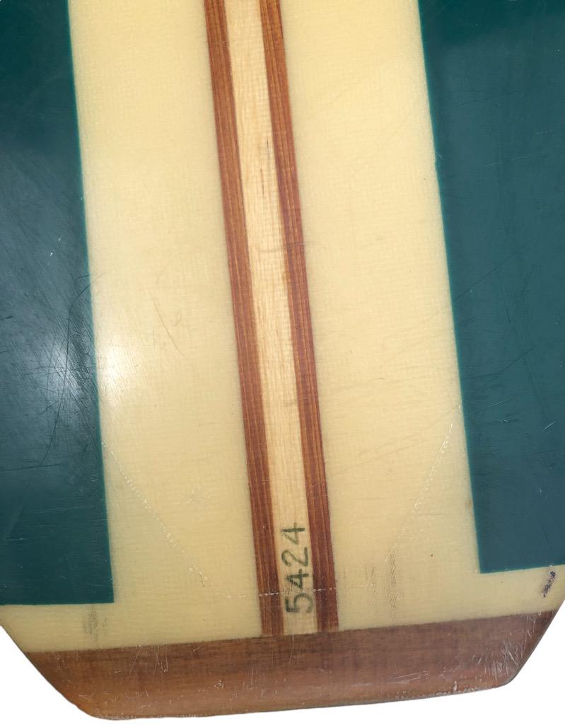 Fiberglass Vintage 1960s Bing Surfboards Competition Longboard