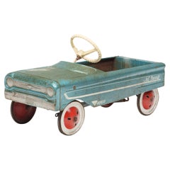 Vintage 1960s Blau Tretauto Cabrio