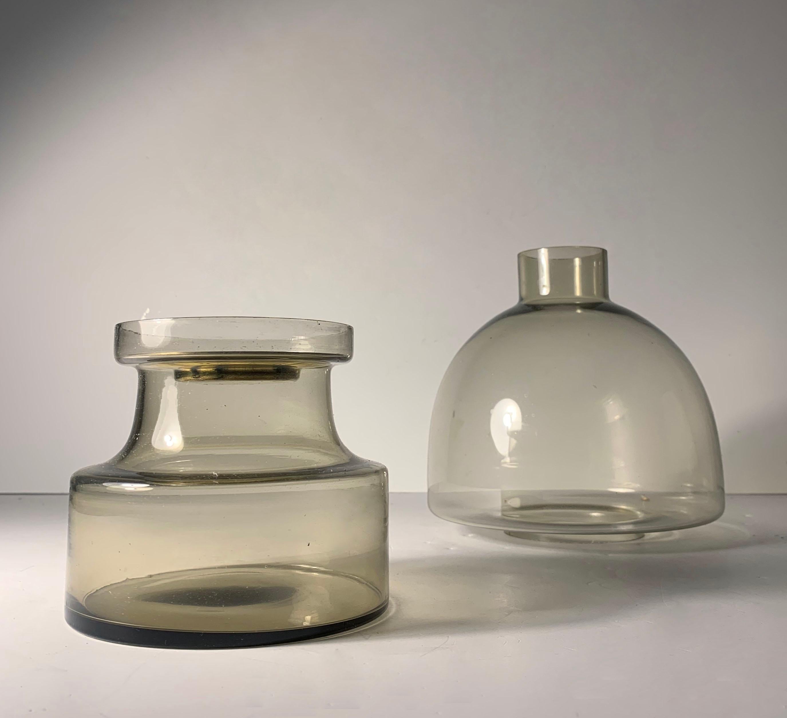 Kerzenhalter aus Messing von Hans-Agne Jakobsson aus den 1960er Jahren, hergestellt in Schweden (Moderne der Mitte des Jahrhunderts) im Angebot