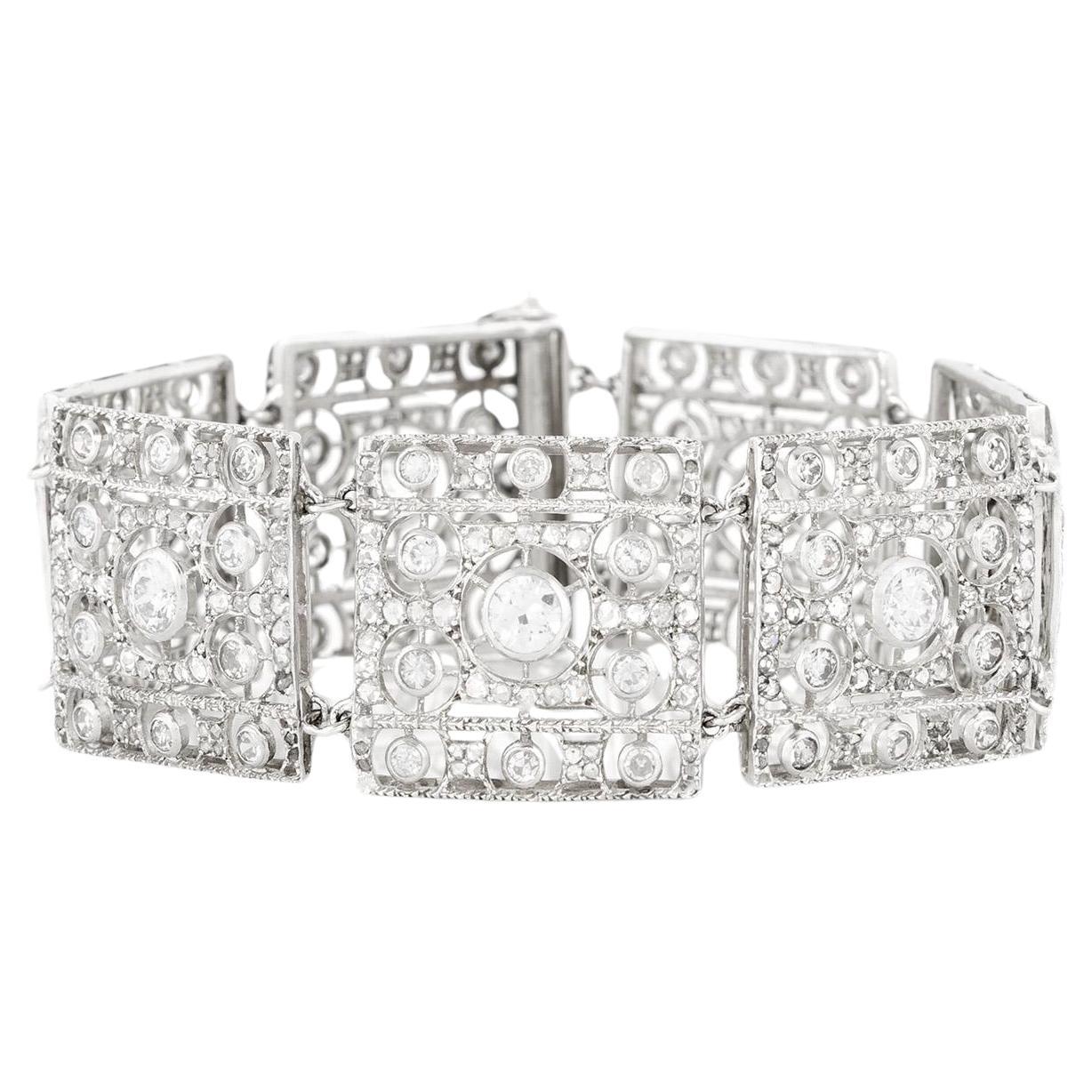 Bracciale con diamanti Buccellati d'epoca anni '60