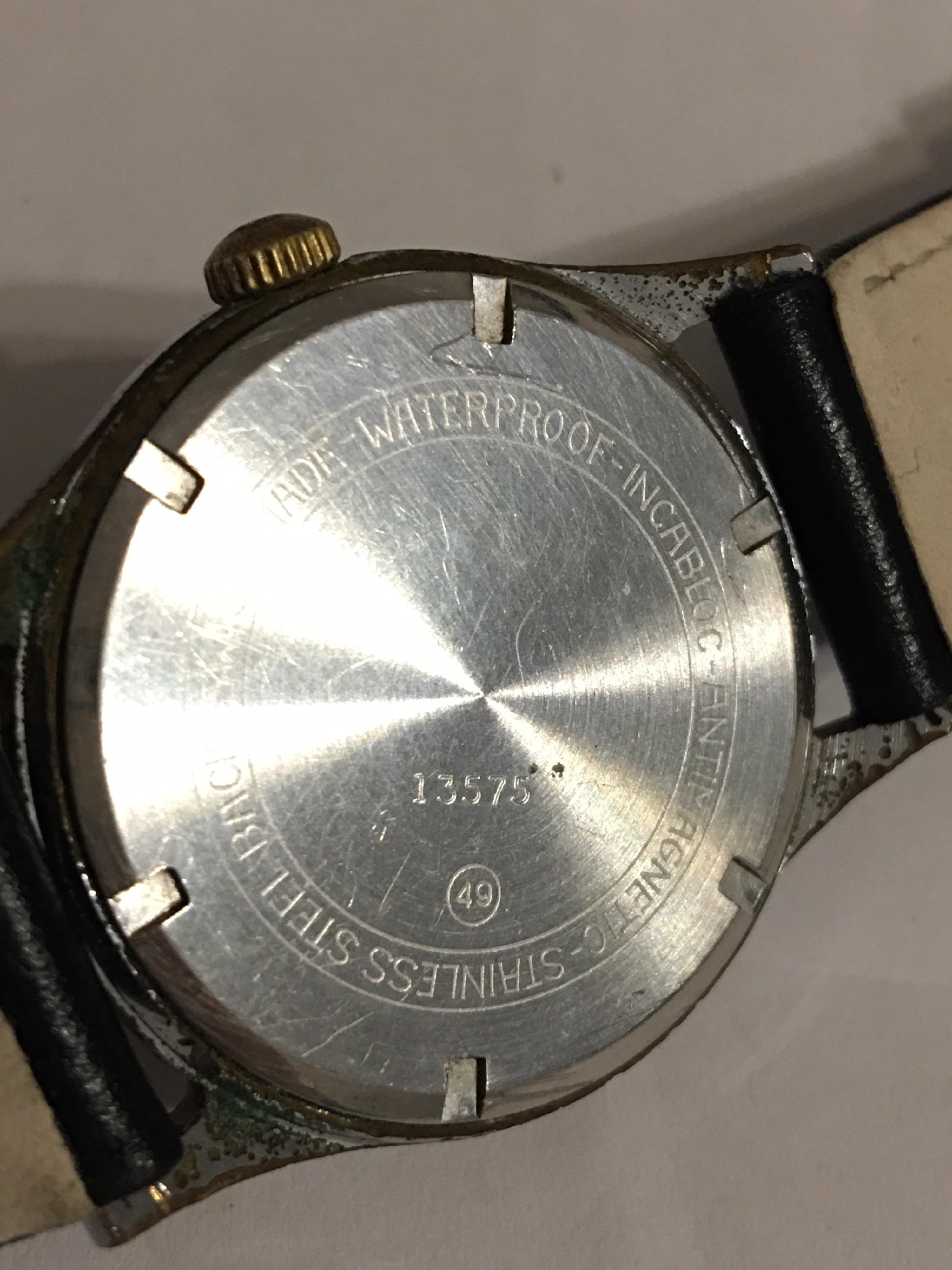 Vintage 1960s Bucherer 17 Jewels Mechanical Watch For Sale 1