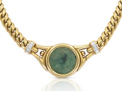 Vintage 1960s Bvlgari Moneta Roman Coin Necklace