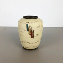 Vase en céramique vintage des années 1960 par Sawa Ceramic Franz Schwaderlapp, Allemagne