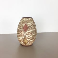 Vase en céramique vintage des années 1960 par Sawa Ceramic Franz Schwaderlapp, Allemagne