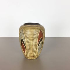 Keramikvase aus den 1960er Jahren von Sawa Ceramic Franz Schwaderlapp, Deutschland