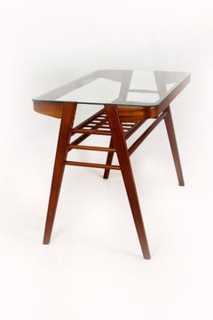 Tavolino ceco vintage degli anni '60 di František Jirák - Mid-Century Design