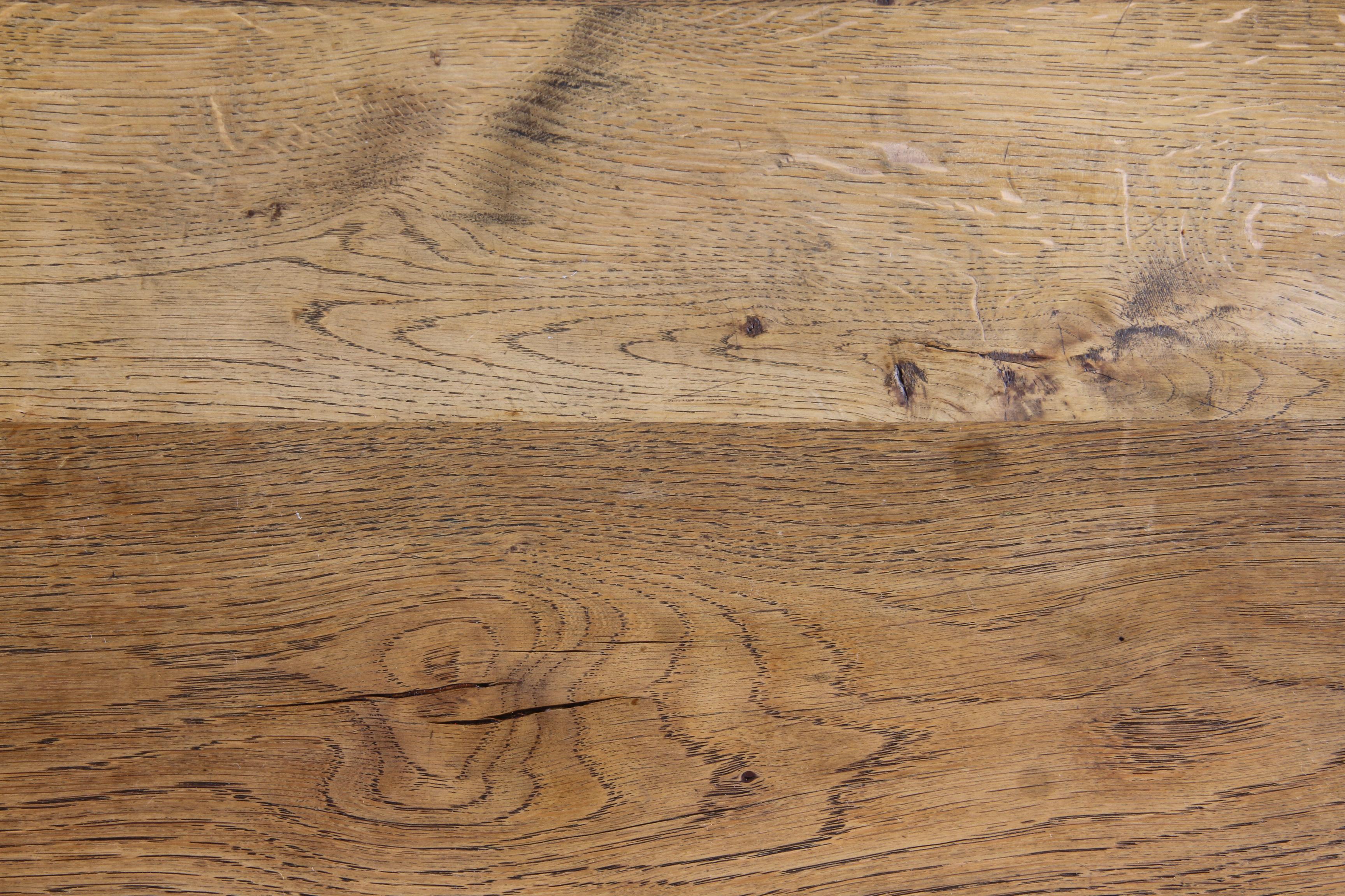Vintage 1960s Danish Farmhouse Dining / Kitchen Table in Solid Oak, Old Pub en vente 2