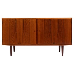Vintage 1960s Danish Mid-Century Rosewood Sideboard Credenza