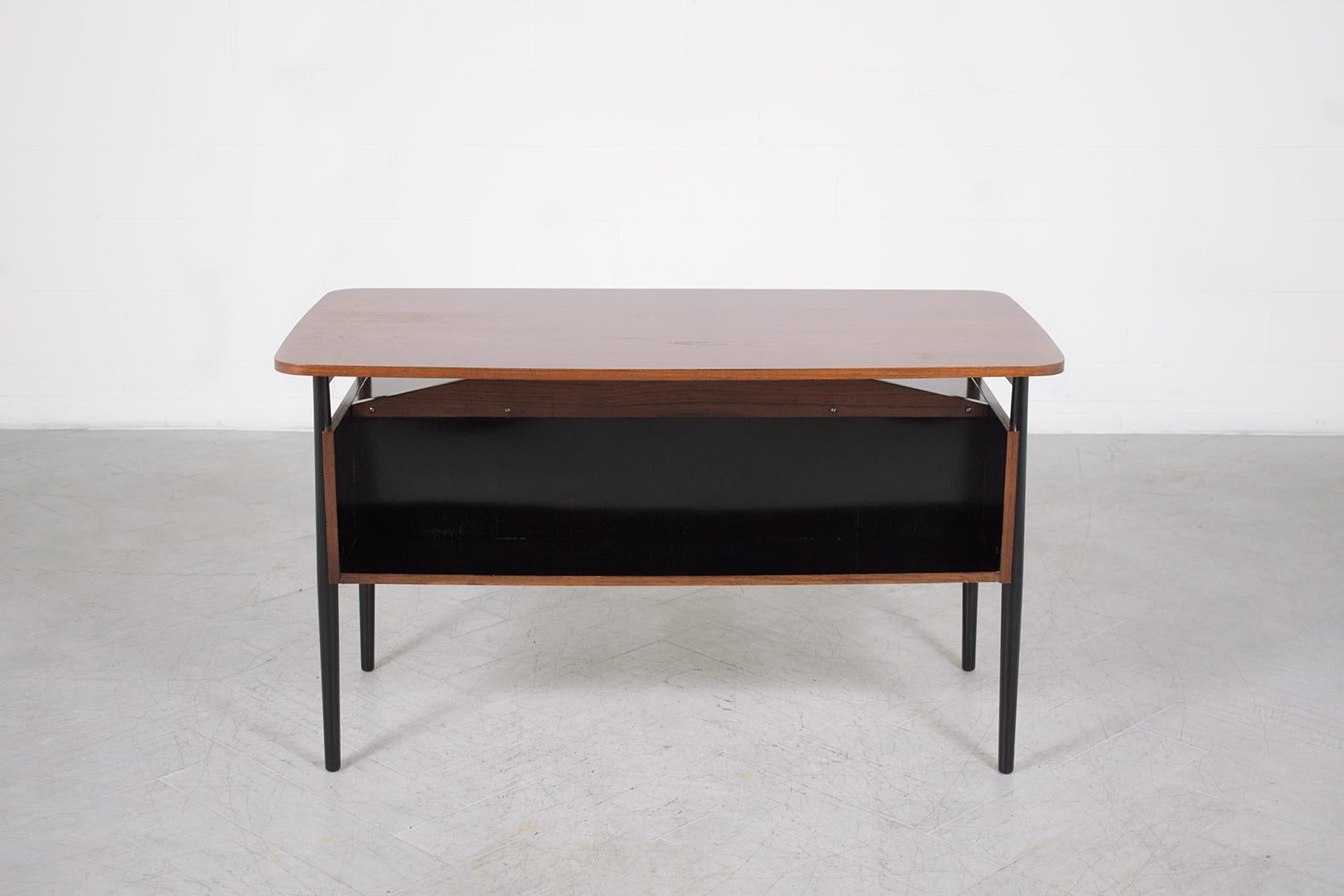 Vintage 1960s Danish Modern Desk 5