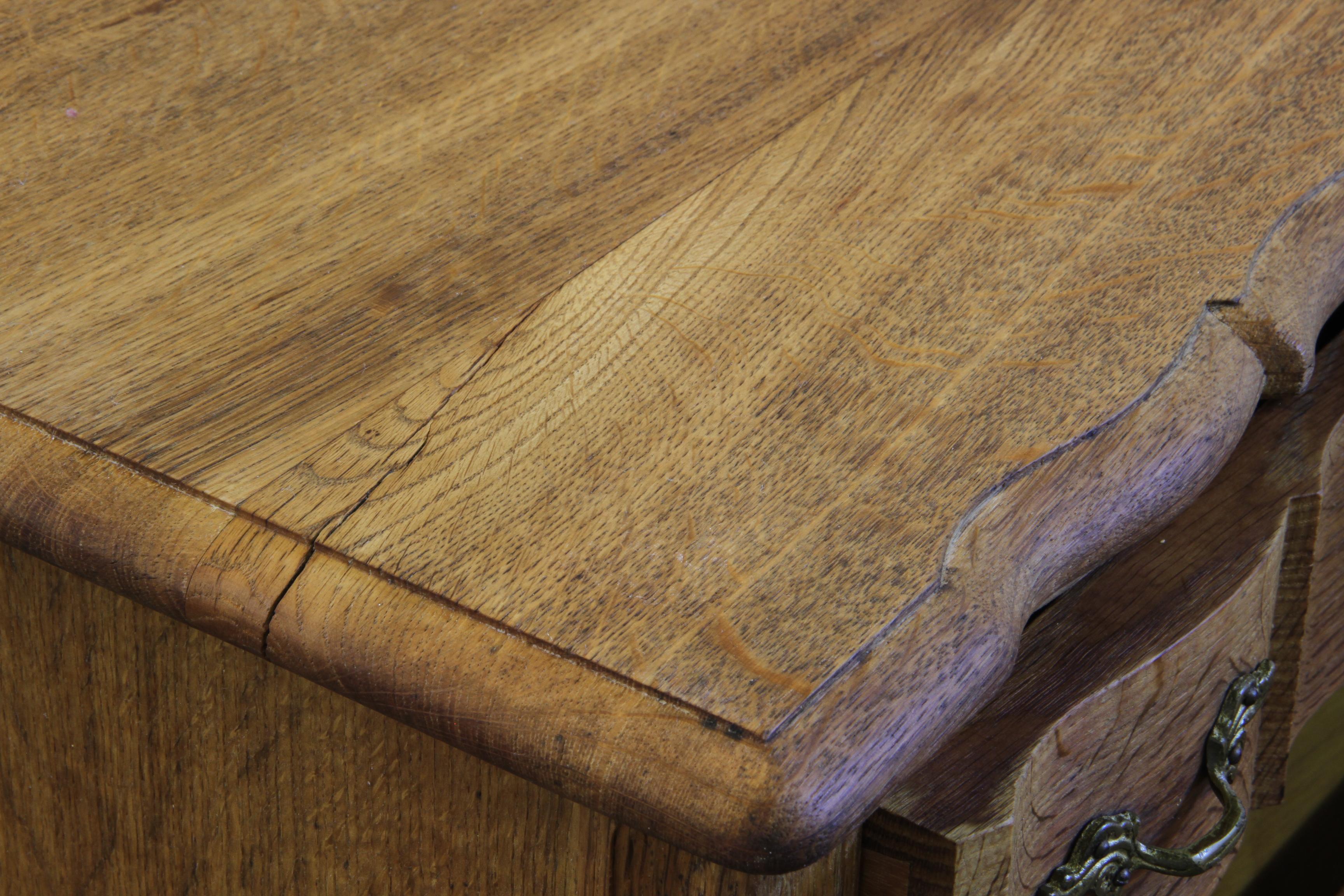 Vintage 1960s Danish Modern Oak Nightstands, Bedside Tables, Kjærnulf Style en vente 7