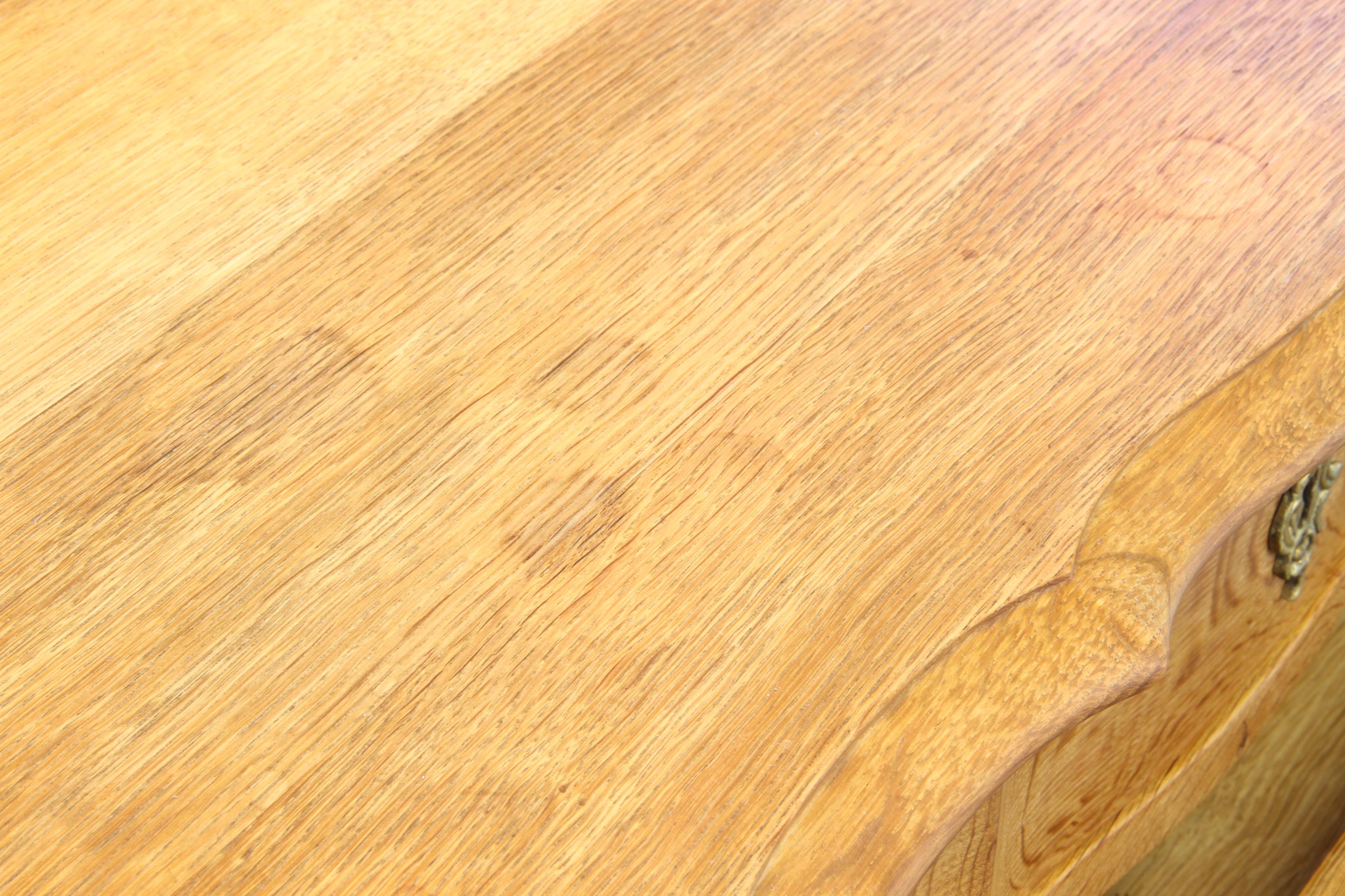 Vintage 1960s Danish Modern Oak Nightstands, Bedside Tables, Kjærnulf Style en vente 9