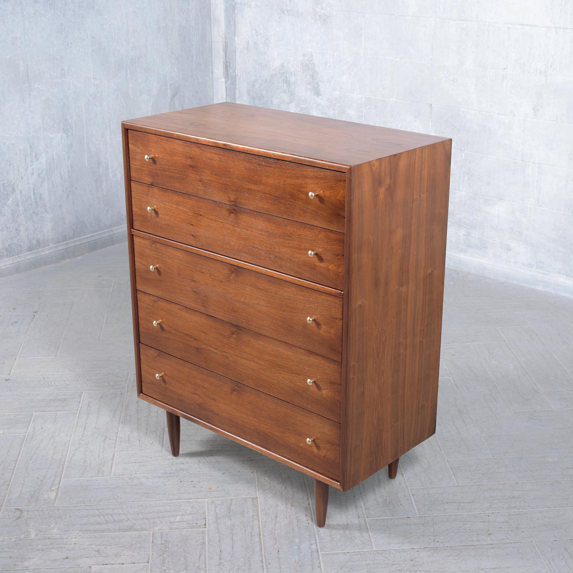 Danish Modern Mahogany Dresser: 1960s Craftsmanship Redefined For Sale 2