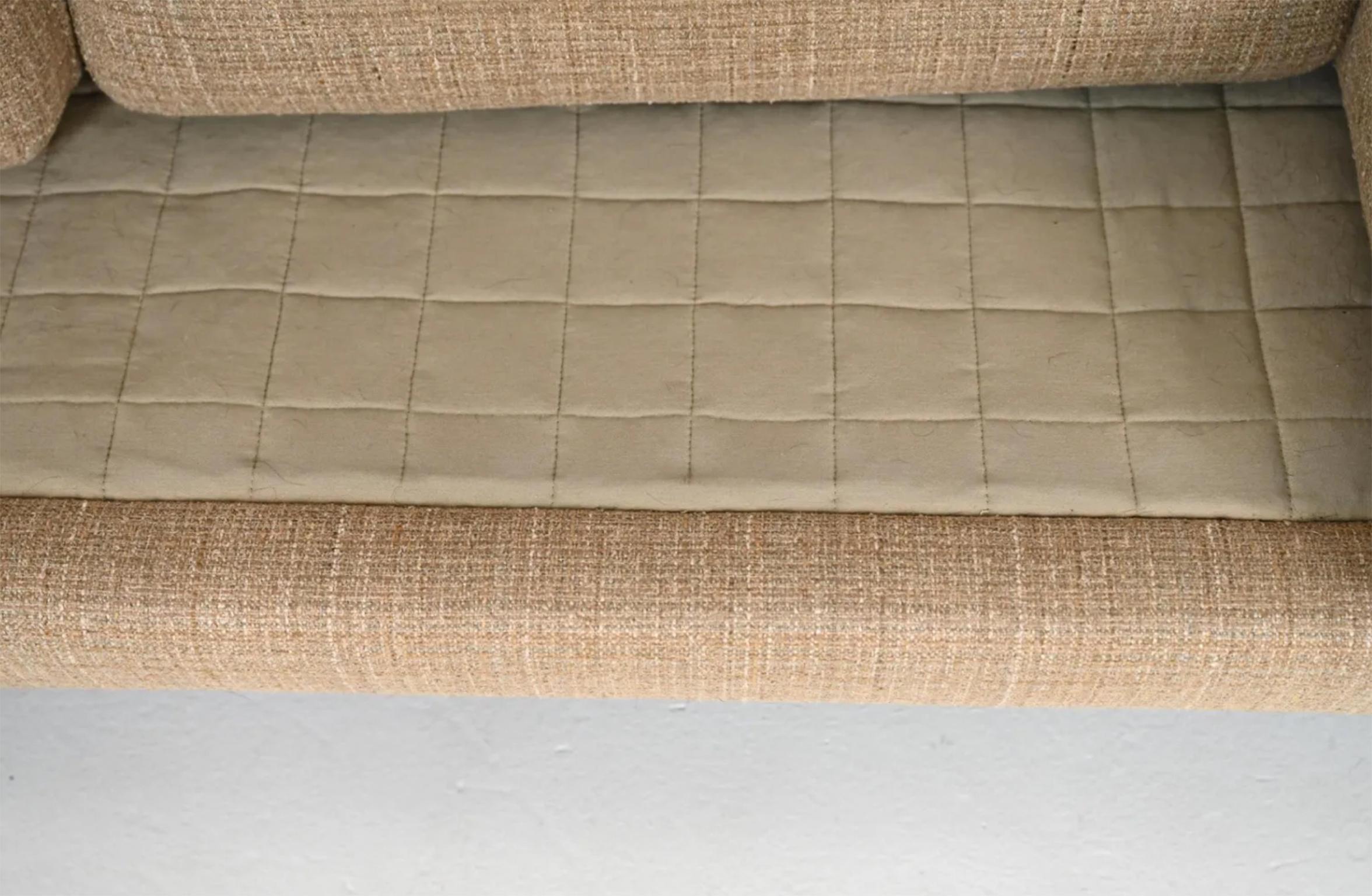 Upholstery Vintage 1960s Danish Three-Seat Sofa Model GE-300/3 by Hans Wegner for GETAMA