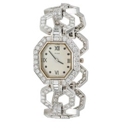 Reloj vintage de diamantes de 18,00 quilates David Webb de los años 60