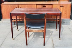 Vintage 1960s Desk/Console Table "Modus" in Rio Rosewood, Kristian Vedel
