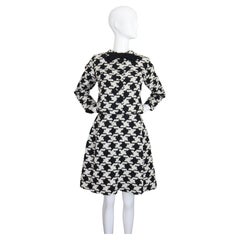 Conjunto de vestido y chaqueta vintage de los años 60 Alfred Werber UK 10 US 6