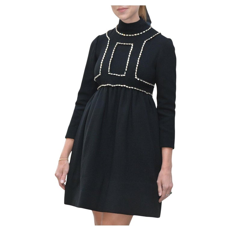 sachin and babi light blue dress Vintage 1960s Donald Brooks Embellished Mod Cocktail Dress For Sale at  1stDibs