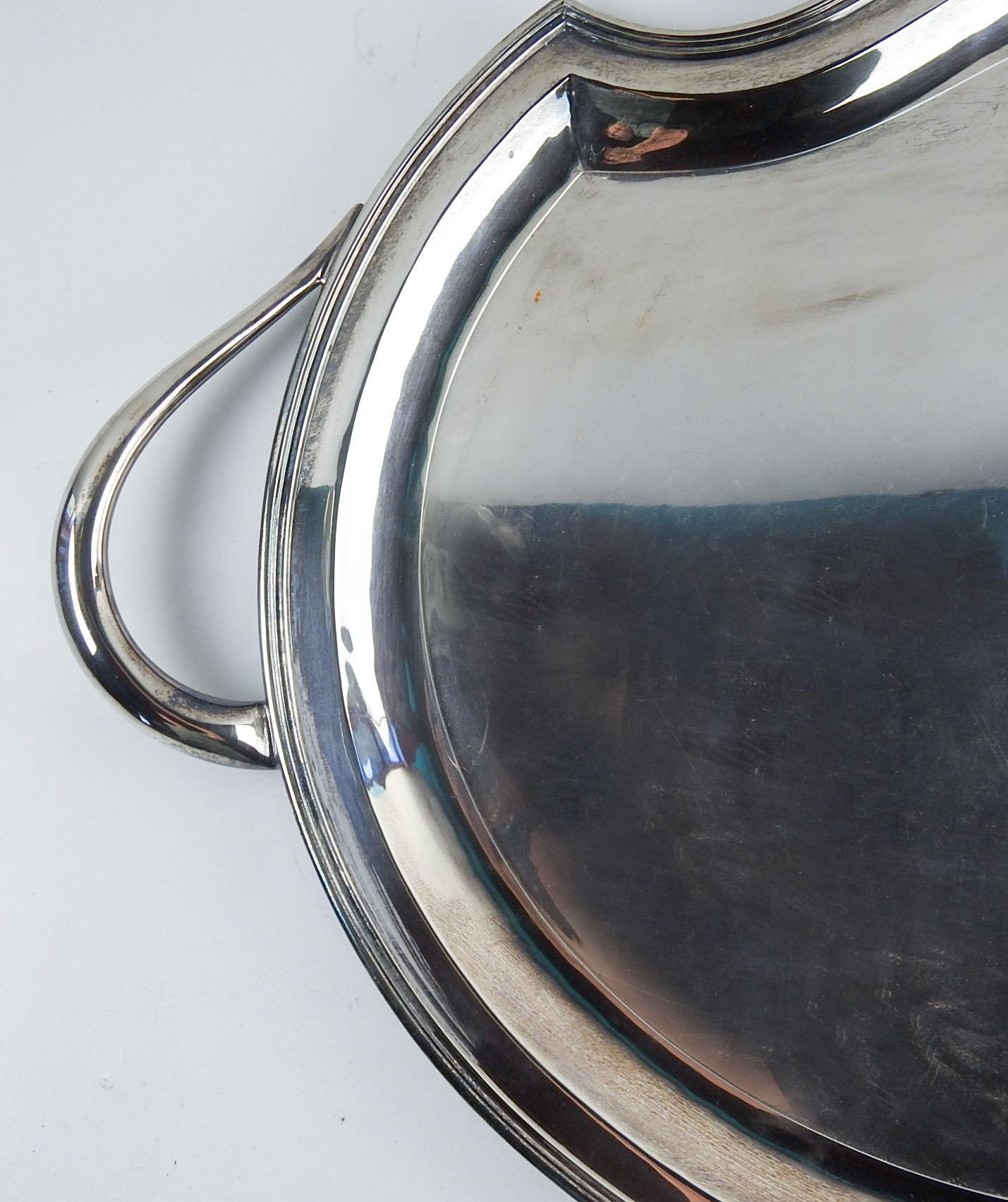Silver Plate Vintage 1960's Eugen Ferner Silverplate Tea Coffee Set 5 Piece For Sale