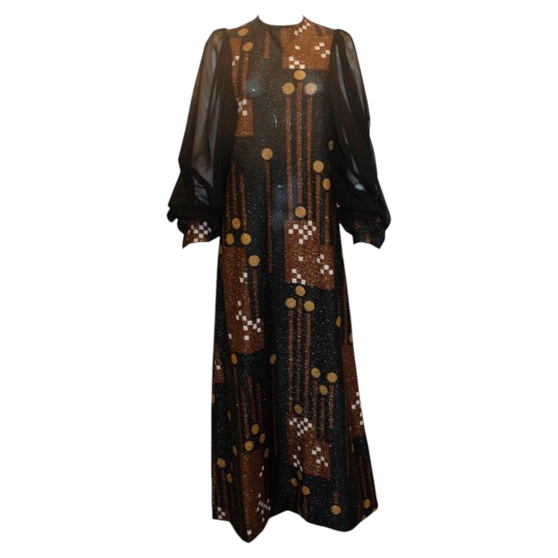 Vintage 1960s Evening Gown by Fiona