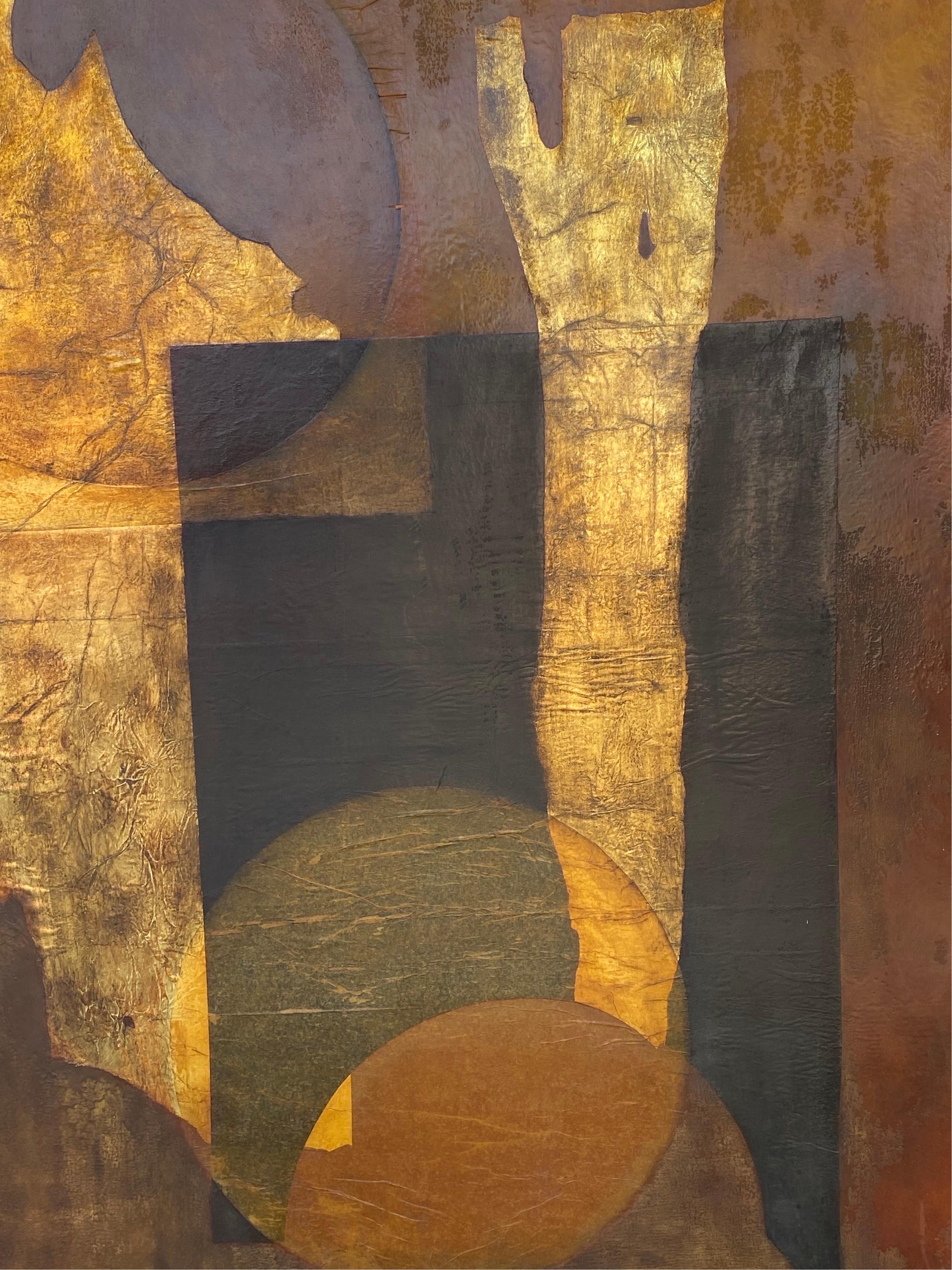 Vintage 1960s Exhibition Large Original Abstract Award Winning Female Artist 5