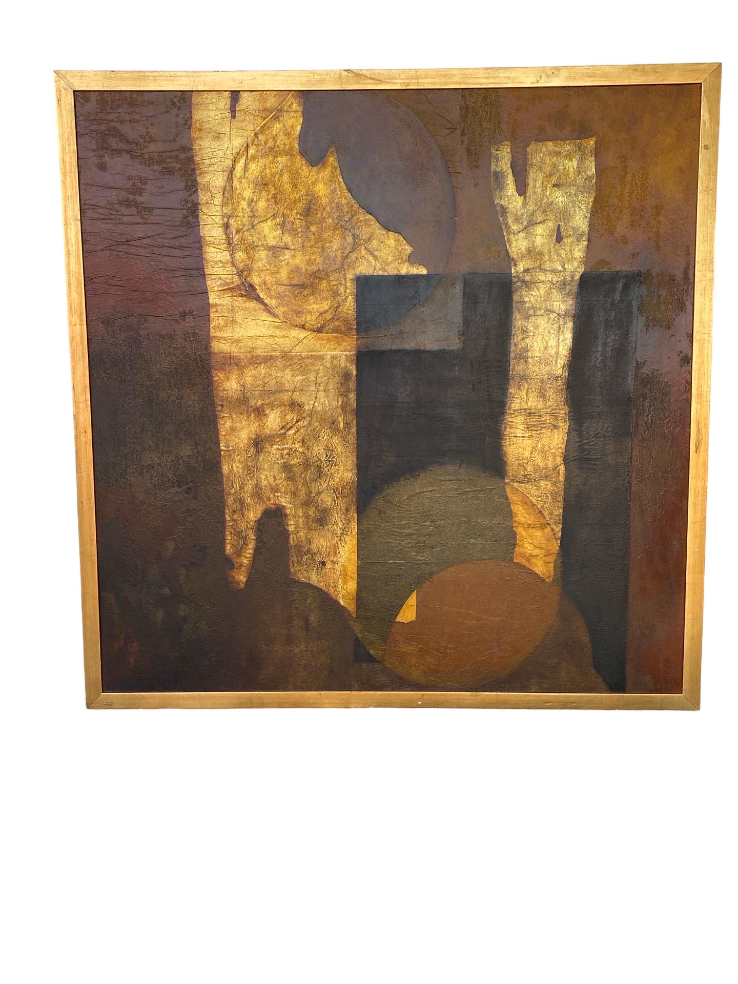 This painting is a very special work of original mid-century art by an award winning female artist. And to make it more special, it is from a listed female artist’s estate and her personal art collection. 

Florence R. Piehl started painting in the