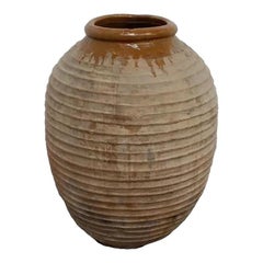 Vintage 1960s Extra Large Greek Terracotta Oil Vase