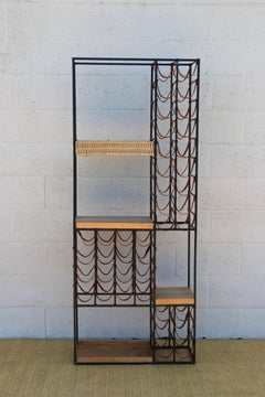 Vintage 1960s Extra großes Weinregal mit Regalen von Arthur Umanoff