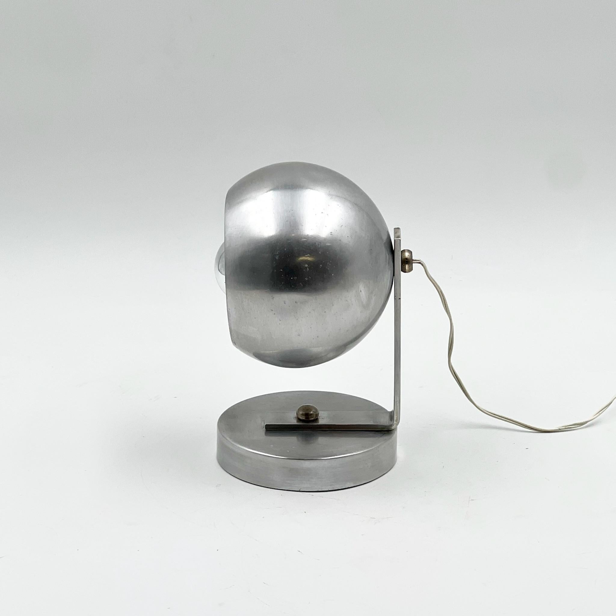 Mid-20th Century Vintage 1960s Eyeball Table Lamp - MCM Design Italian Lighting