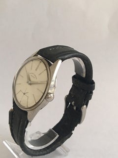 Vintage 1960s Favre Leuba Geneve Stainless Steel Mechanical Men’s Watch