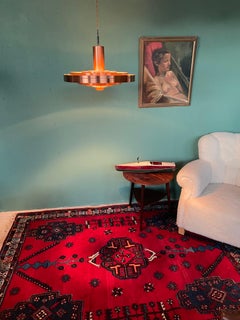 Vintage 1960s  Fibonacci Pendant in Copper By Sofus Frandsen for Fog And Mørup