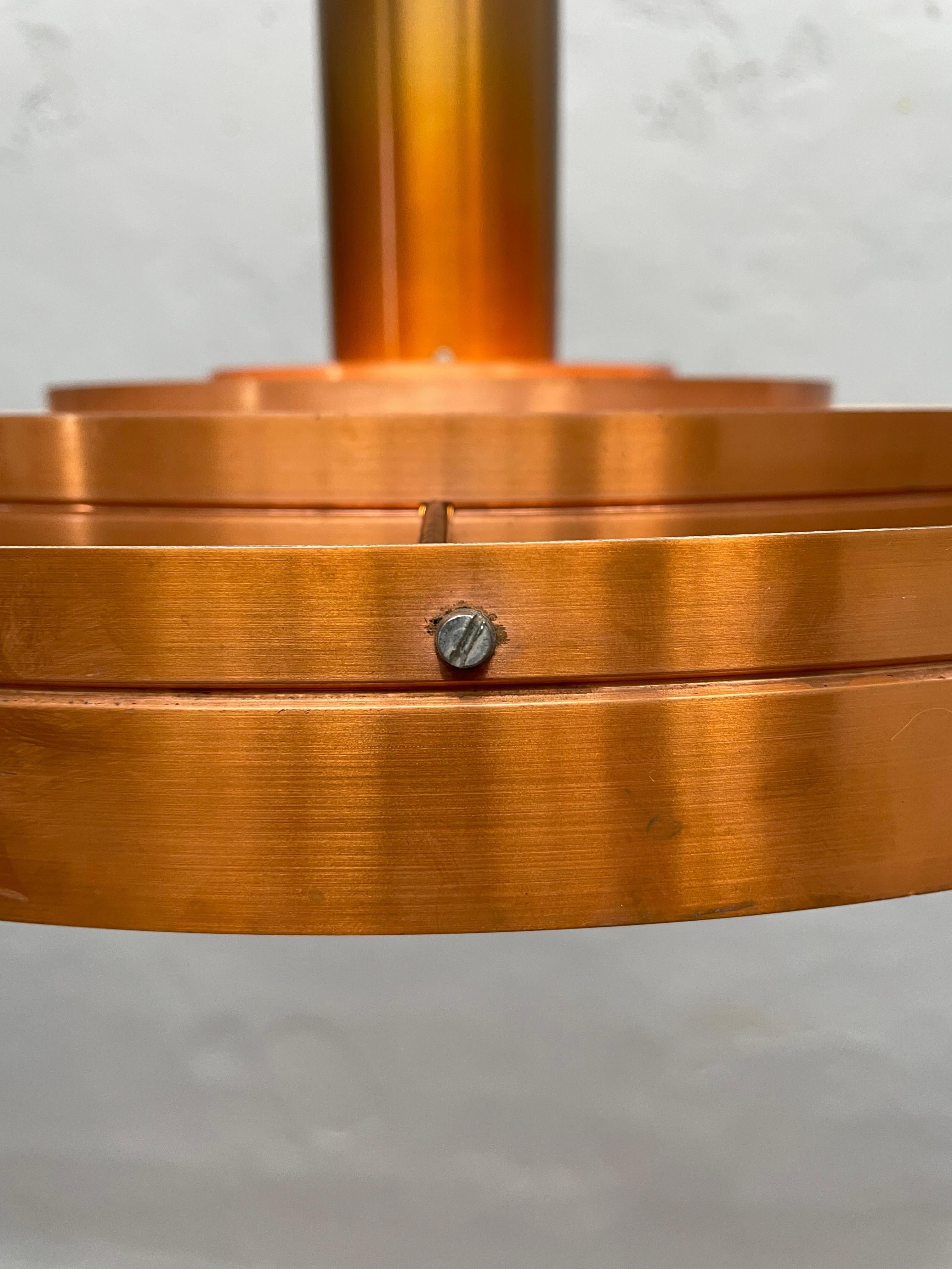 Danese Vintage anni '60  Ciondolo Fibonacci in rame di Sofus Frandsen per Fog & Mørup in vendita