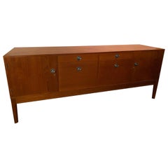 Vintage 1960s Finn Juhl for France and Son Diplomat Teak Credenza