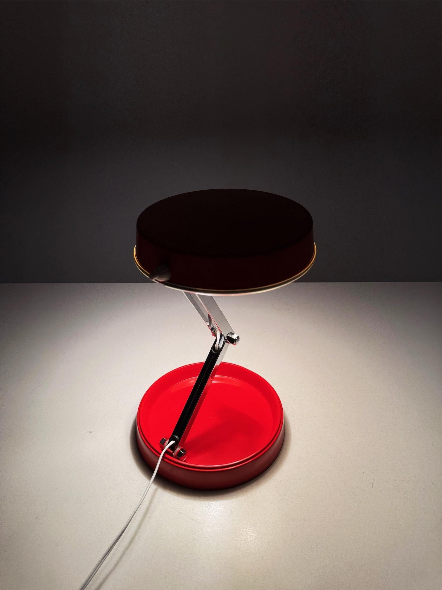 Lampe de bureau pliable G.E.I. vintage des années 1960 - Design moderne du milieu du siècle dernier en vente 4