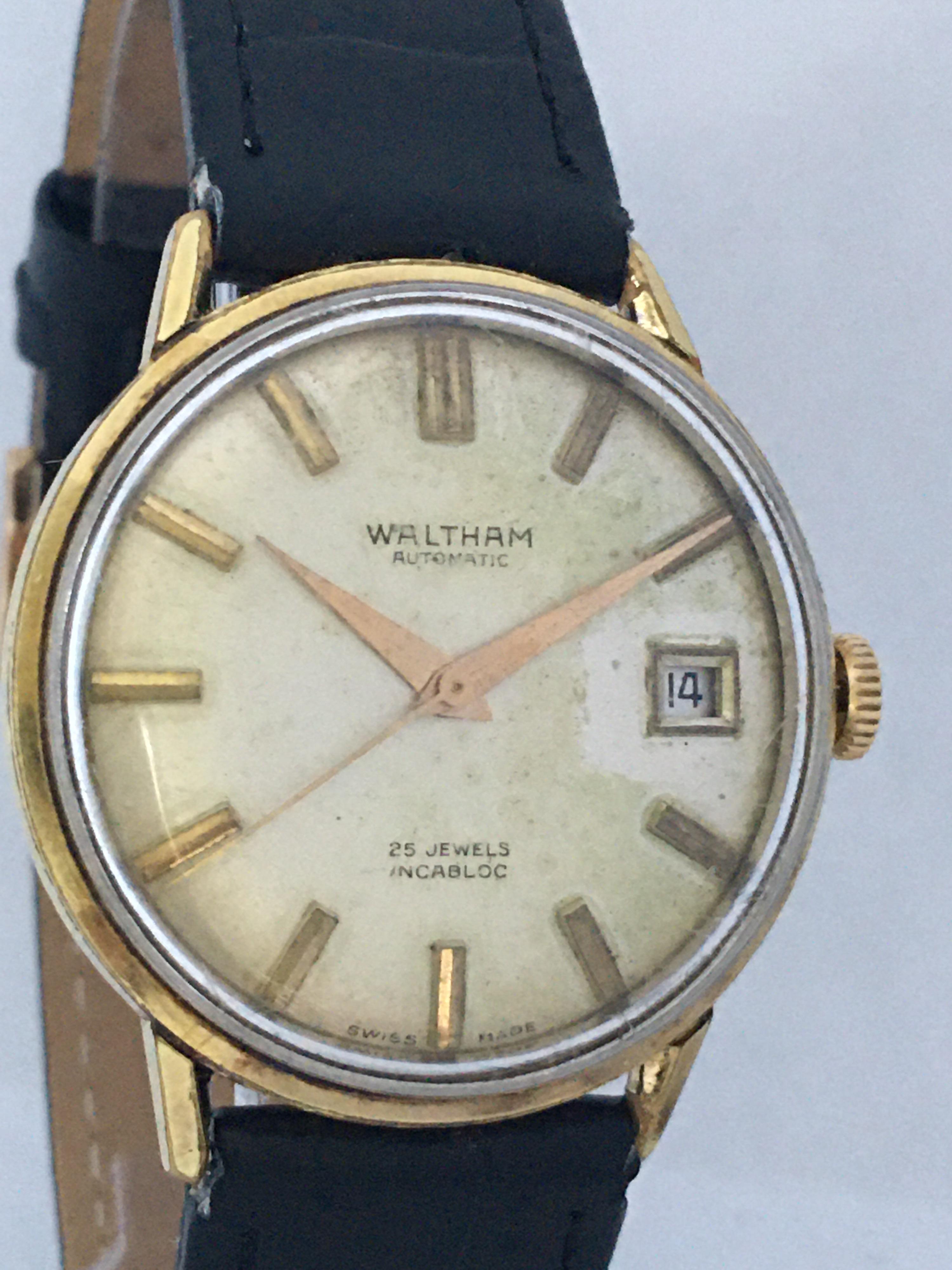 waltham 25 jewel wrist watch