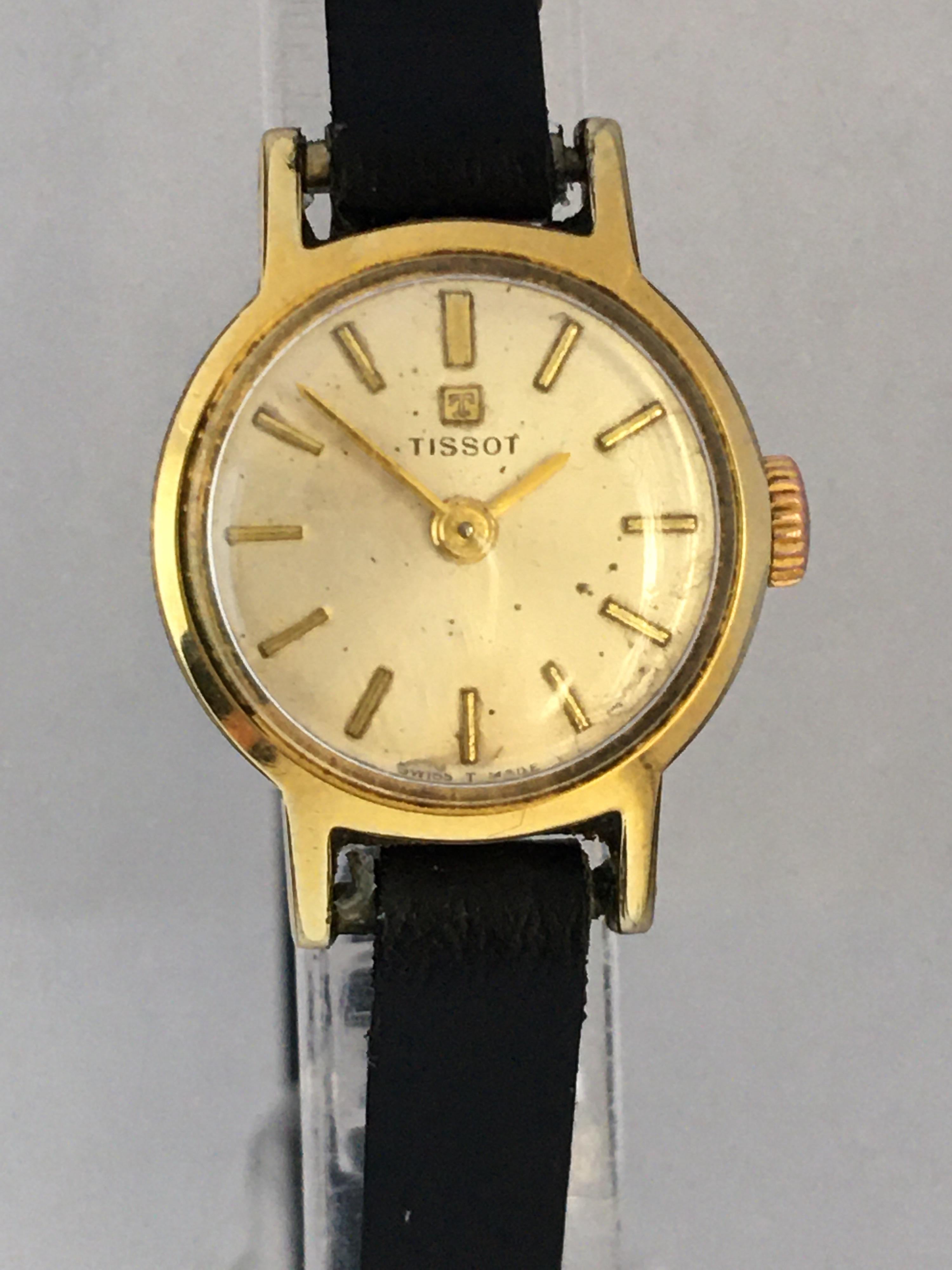 tissot vintage women's watch