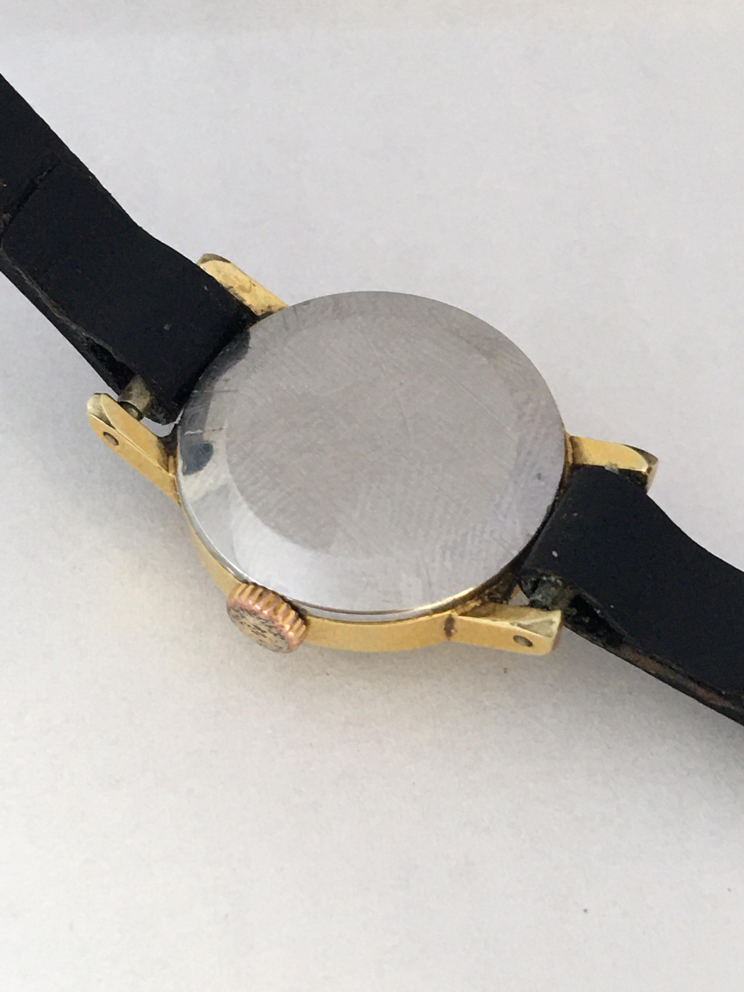 Vintage 1960s Gold-Plated and Stainless Steel TISSOT Ladies Mechanical Watch For Sale 1