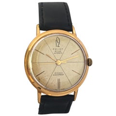 Vintage 1960s Gold-Plated Poljot 29 Jewels Automatic Watch