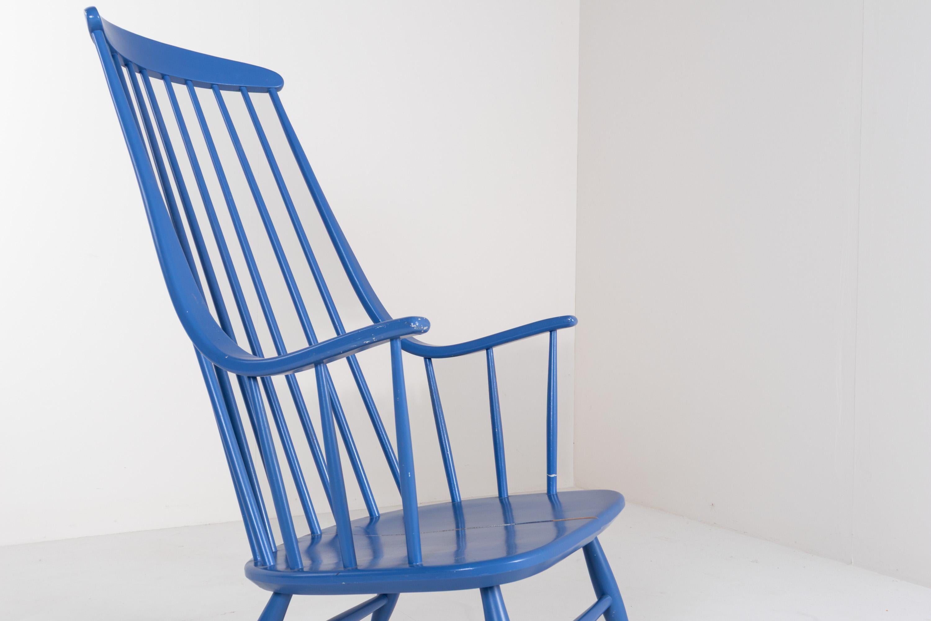 Bois Fauteuil à bascule 