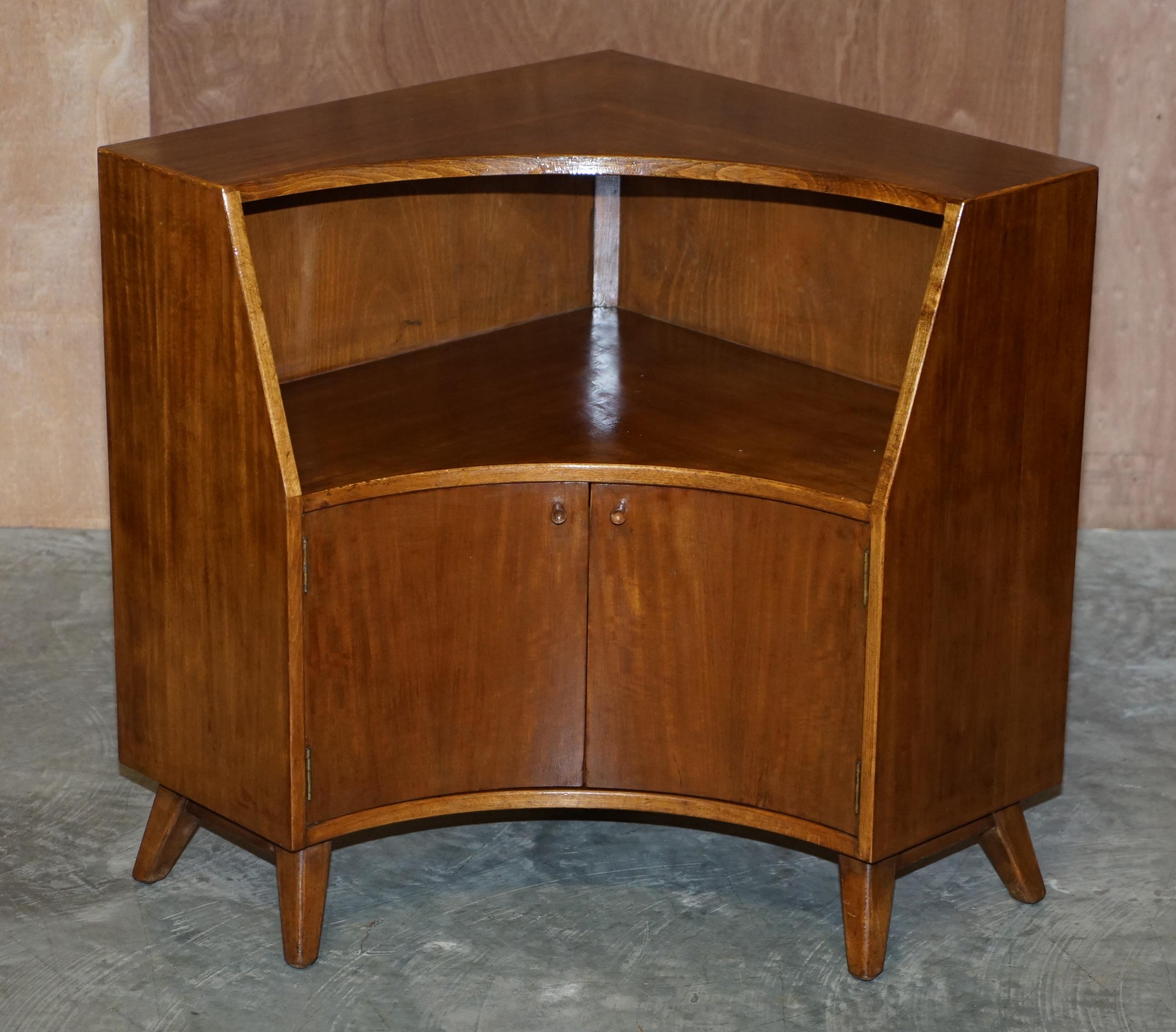 Vintage 1960's Greaves and Thomas G&T Put U Up Modular Sideboards Glazed Doors For Sale 4