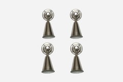 Illuminazione Greco Illuminazione anni '60 in ottone nichelato, Italia