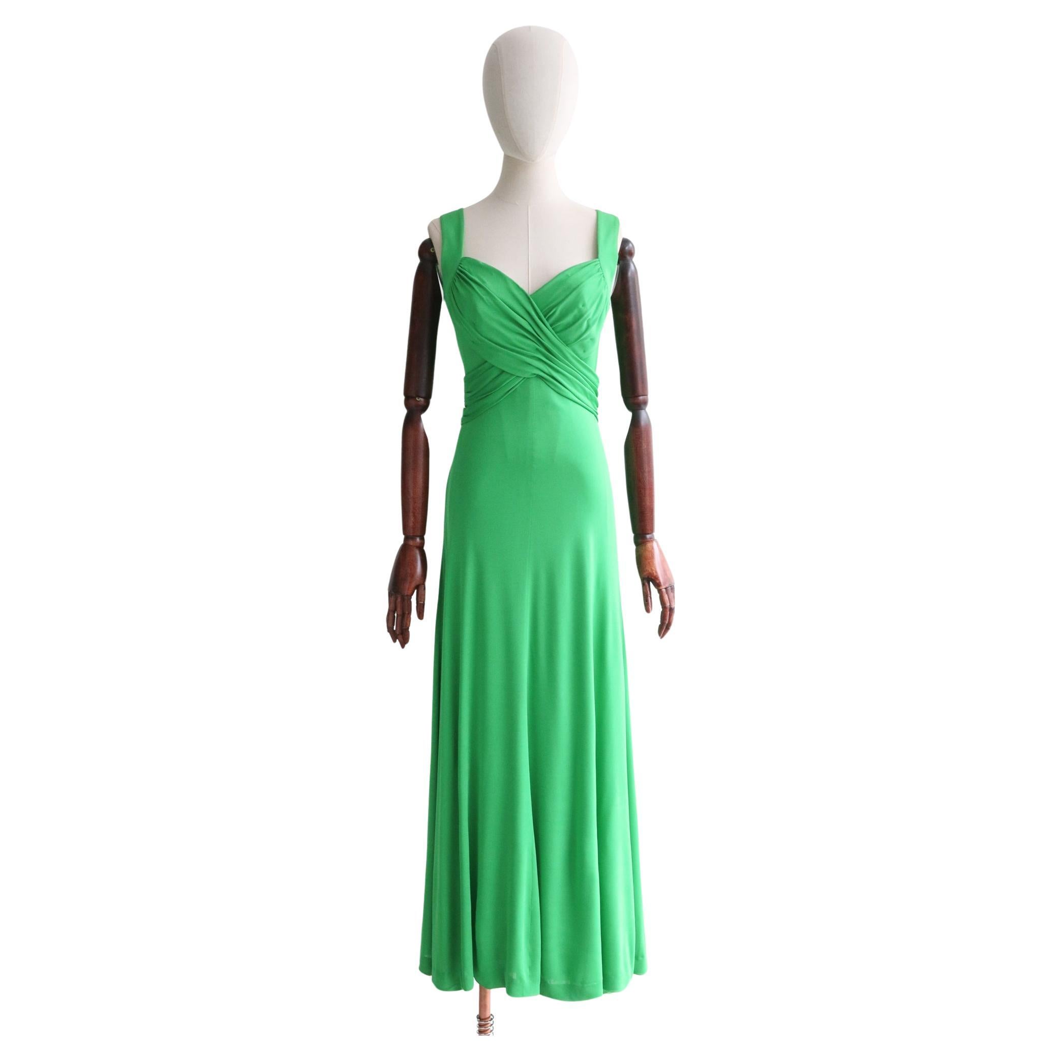 Vintage anni '60 Greene & Greene, abito a pieghe originale del 1960 UK 10 US 6